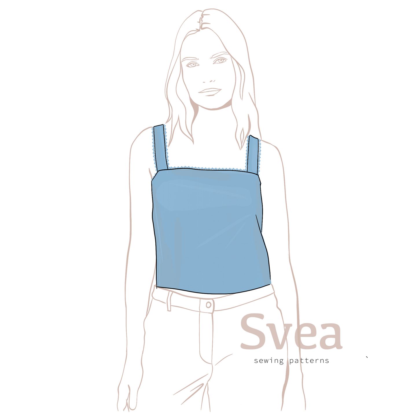 OTHELIA TOP PATTERN