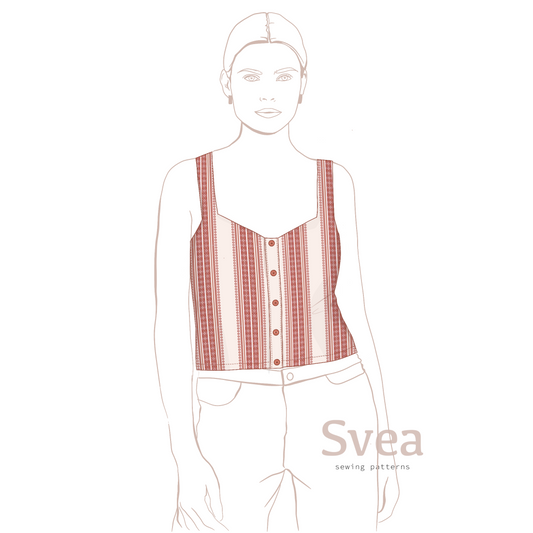 TIPHAINE TOP PATTERN