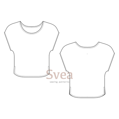 THEA KIMONO TOP PATTERN
